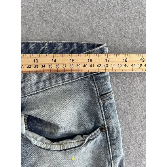 Kloud9 Jeans 36/32 Ripped Denim Neon Paint Splatter Streetwear Urban Hip Hip - Picture 7 of 12